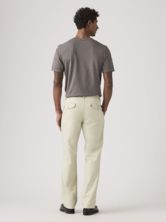 BARBATI - Pantaloni Albi Relaxed Barbati