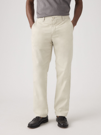 BARBATI - Pantaloni Albi Relaxed Barbati