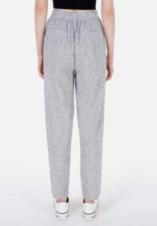 Pantaloni - Pantaloni Antracit Regular Femei