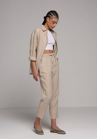 Pantaloni - Pantaloni Bej  Femei