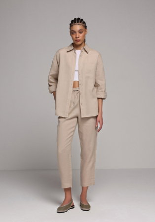 Pantaloni - Pantaloni Bej  Femei