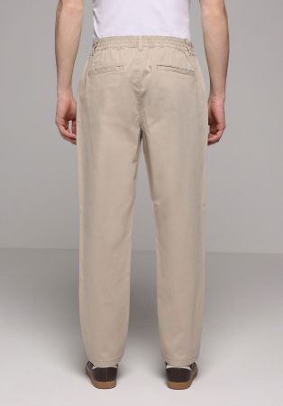 Pantaloni - Pantaloni Bej Regular Barbati