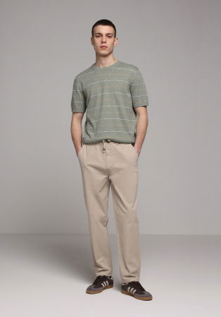 МУЖЧИНЫ - Мужские Брюки Бежевые Regular
