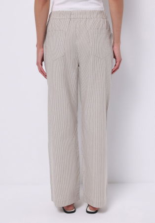 FEMEI - Pantaloni Bej Straight Femei