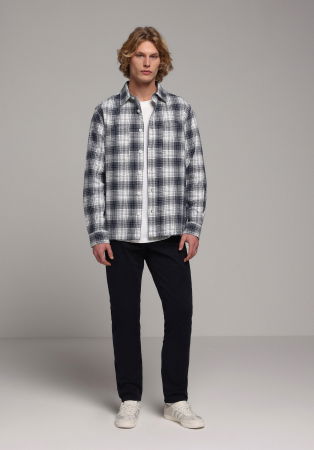 Pantaloni - Pantaloni Navy Slim Barbati