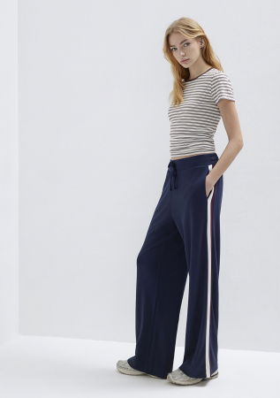 ЖЕНЩИНЫ - Женские Брюки Синие Wide
