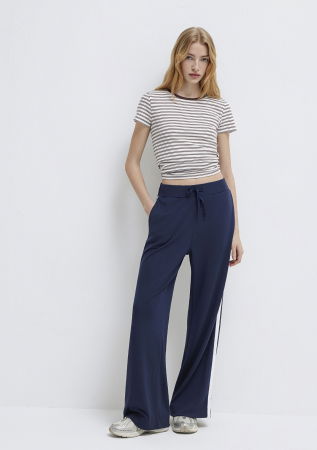 ЖЕНЩИНЫ - Женские Брюки Синие Wide