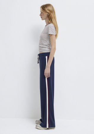 ЖЕНЩИНЫ - Женские Брюки Синие Wide