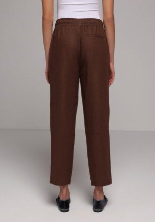Pantaloni - Pantaloni Maro Femei