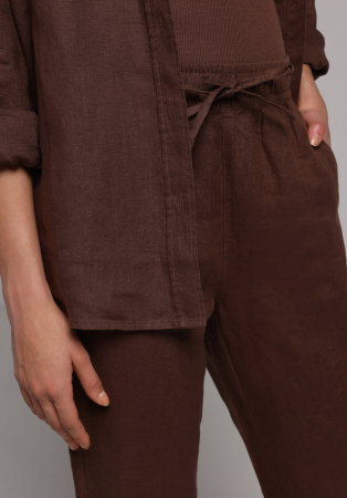 Pantaloni - Pantaloni Maro Femei