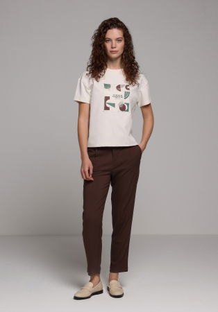 FEMEI - Pantaloni Maro Femei