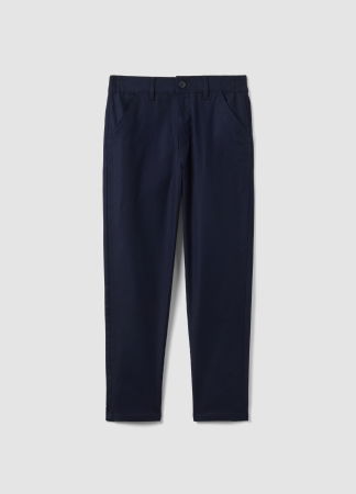 BAIETI - Pantaloni Gabardin Dark Blue Baieti 10-15 Ani