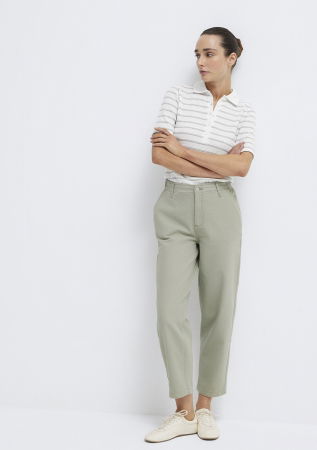 ЖЕНЩИНЫ - Женские Брюки Серые Carrot