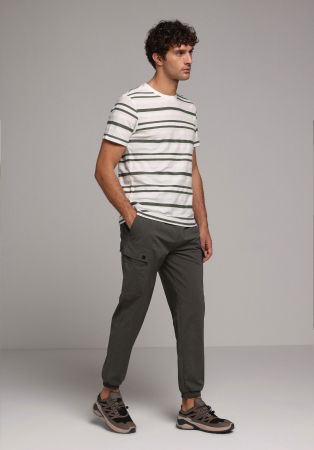 BARBATI - Pantaloni Haki Slim Barbati