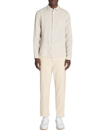 BARBATI - Pantaloni Crem Straight Barbati