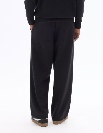 Pantaloni - Pantaloni Negri Loose Barbati