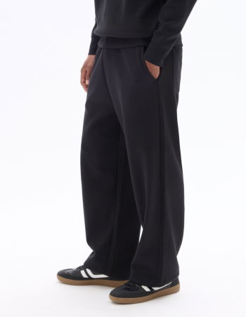 Pantaloni - Pantaloni Negri Loose Barbati