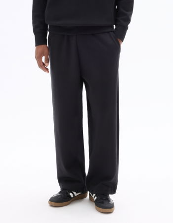 Pantaloni - Pantaloni Negri Loose Barbati