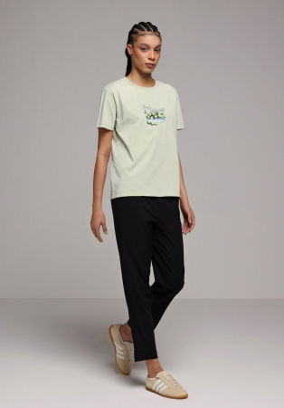 ЖЕНЩИНЫ - Женские Брюки Чёрные Regular