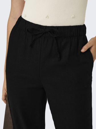 Pantaloni - Pantaloni Negri  Straight Femei