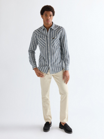 Pantaloni - Pantaloni Olive Regular Straight Barbati