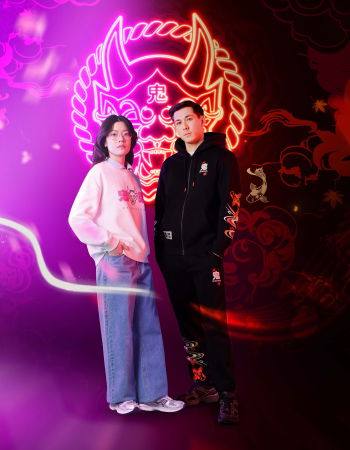 Pantaloni - Pantaloni Negri Jogger Barbati