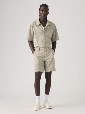 МУЖЧИНЫ - Мужские Шорты Белые/Бежевые Straight