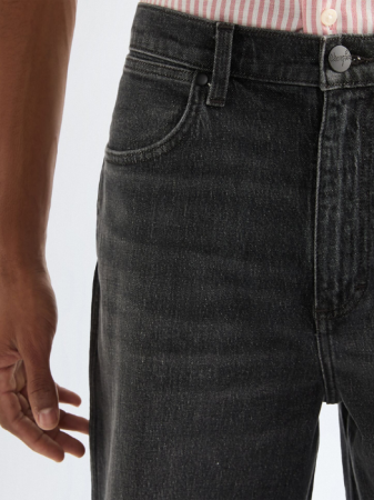 BARBATI - Pantaloni Scurti Antracit Loose Barbati