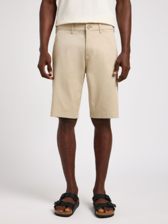 BARBATI - Pantaloni Scurti Bej Regular Barbati