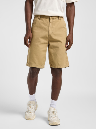 BARBATI - Pantaloni Scurti Bej Relaxed Barbati