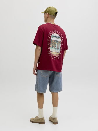 IMBRACAMINTE - Pantaloni Scurti Blue Denim  Relaxed Barbati