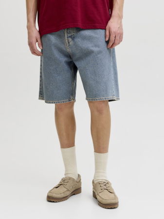 IMBRACAMINTE - Pantaloni Scurti Blue Denim  Relaxed Barbati