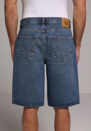 BARBATI - Pantaloni Scurti Blue Loose Barbati