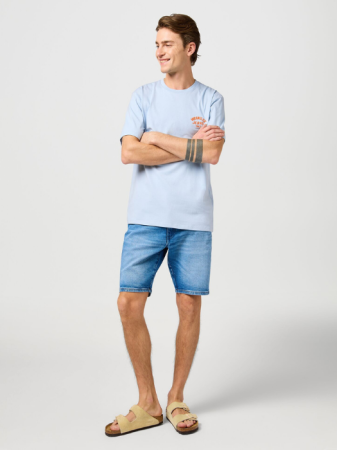 BARBATI - Pantaloni Scurti Albastri Regular Barbati