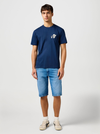 BARBATI - Pantaloni Scurti Albastri Regular Barbati