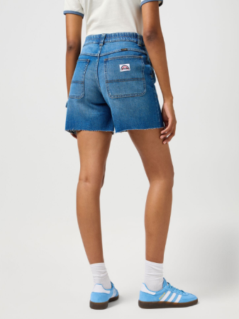 Pantaloni Scurti - Pantaloni Scurti Blue Relaxed Femei