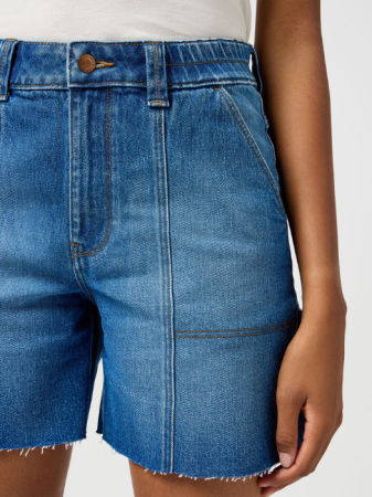 Pantaloni Scurti - Pantaloni Scurti Blue Relaxed Femei