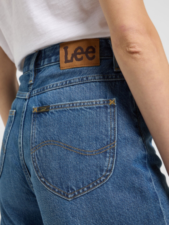 Pantaloni Scurti - Pantaloni Scurti Blue Wide Leg Femei