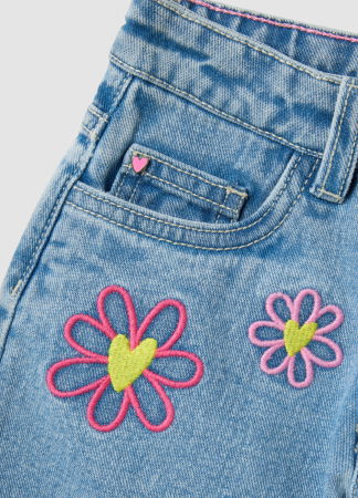 ДЕВОЧКИ - Джинсовые Шорты Для Девочек Light Blue 3-10 Лет