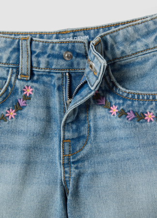 FETE - Pantaloni Scurti Denim Light Blue Fete 3-10 Ani