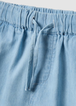 FETE - Pantaloni Scurti Denim Light Blue Fete 3-10 Ani