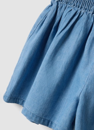 FETE - Pantaloni Scurti Denim Medium Blue Fete 3-10 Ani