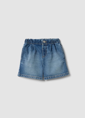 FETE - Pantaloni Scurti Denim Medium Blue Fete 3-10 Ani