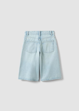 FETE - Pantaloni Scurti Denim Super Light Blue Fete 10-15 Ani