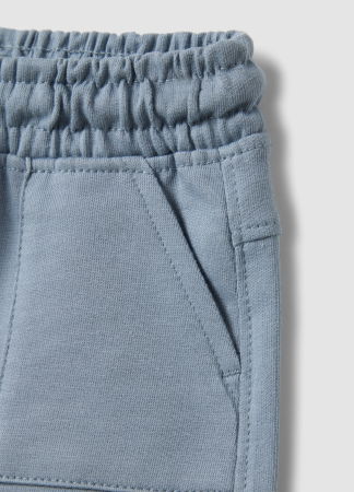 BAIETI - Pantaloni Scurti Gri Baieti 9-36 Luni