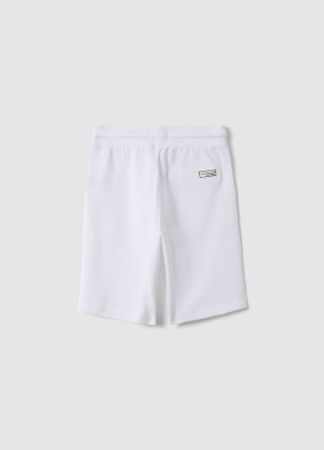 BAIETI - Pantaloni Scurti Lucent White Baieti 3-10 Ani