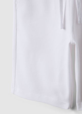 BAIETI - Pantaloni Scurti Lucent White Baieti 3-10 Ani