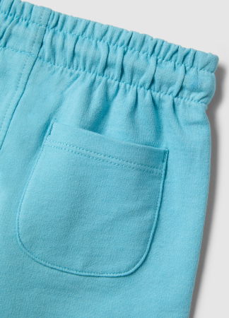 BAIETI - Pantaloni Scurti Milky Blue Baieti 9-36 Luni