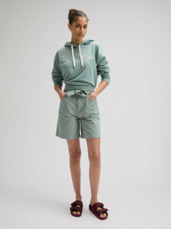 Pantaloni Scurti - Pantaloni Scurti Mint Wide Leg Femei