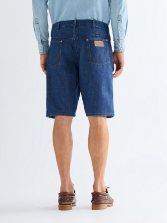 BARBATI - Pantaloni Scurti Albastri Straight Barbati